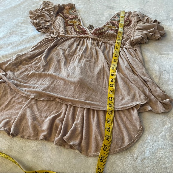 Free People Embroidered Fiesta Nueva Tunic Top - Picture 11 of 11